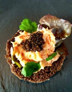 cremeux asperges caviar de navarre